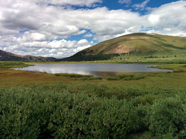 Lake near Guanella Pass trailhead to Mt. Bierstadt