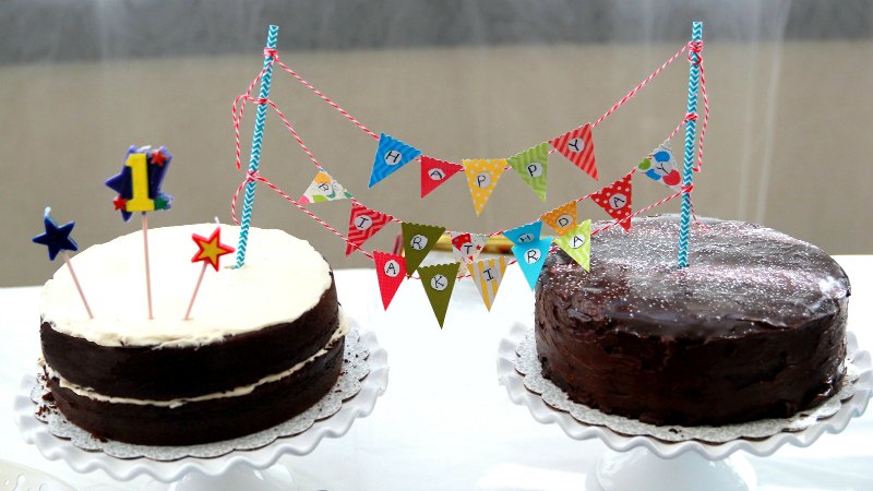 Winter Wonderland Birthday Cake