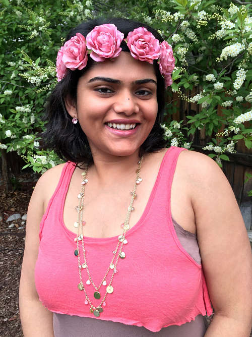 Headband with flowers from H&M