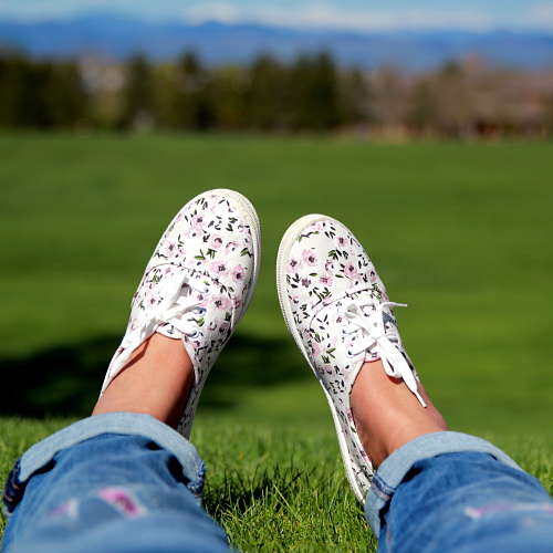 Floral Sneakers from H&M