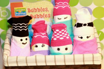 Cover Picture for Baby Shower Gift Idea of Diaper Babies