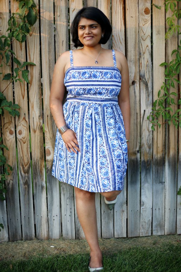 Summer Blues - Sundress + Palazzo Pants