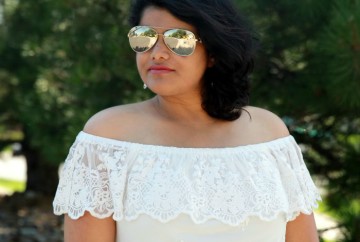 Cover Picture for Lace Off-Shoulder Top from ASOS