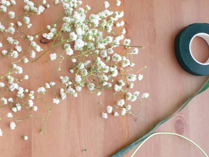 DIY Baby's Breath Flower Crown not only do make for a great photo prop, they are also good for summer or garden parties or even as a return gift.