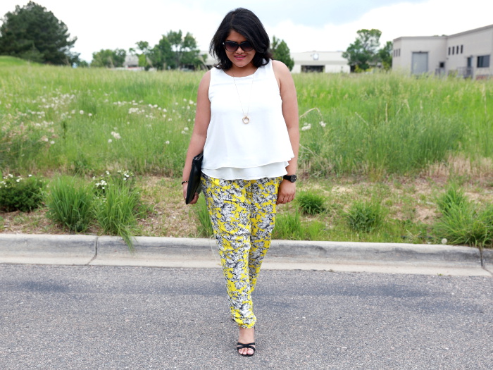 Style Tips on how to wear floral pants!