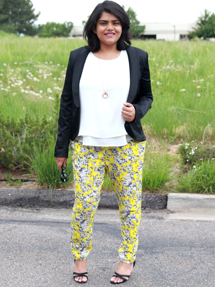 Embroidered Pocket A Line Skirt with Boho Patchwork Crochet Swing Cardigan makes for a vibrant and colorful outfit.