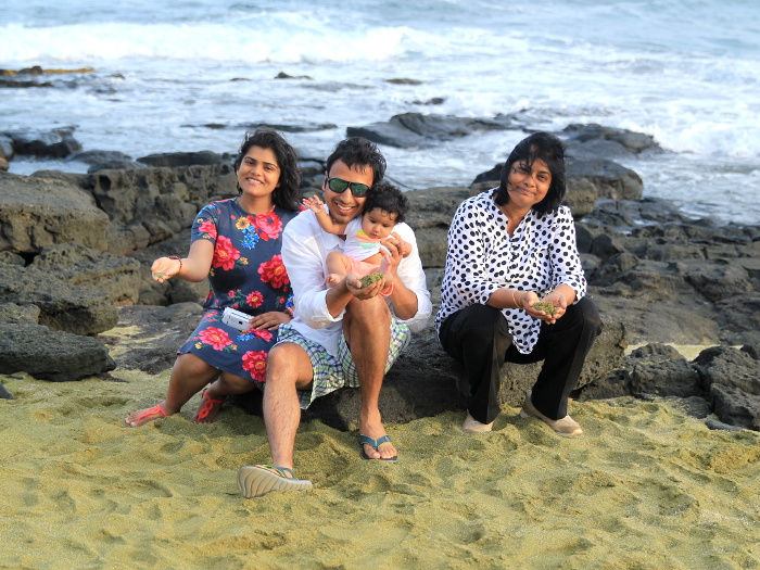 Get to Know Me - Richa Kamal from Fancier's World. Green Sand Beach in Big Island Hawaii.