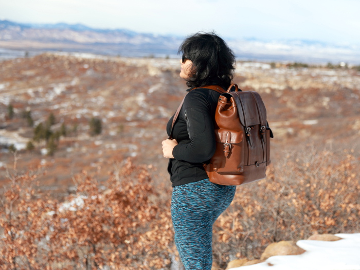 The Coach Metropolitan rucksack effortlessly blends vintage authenticity with modern function and style. A rugged silhouette crafted in durable sport calf leather, it's designed with an interior laptop sleeve, drawstring and buckle closures and adjustable shoulder straps for a custom fit. This leather backpack is not only a style statement but a great multi-purpose bag. You can use it on campus or travel or for backpacking.